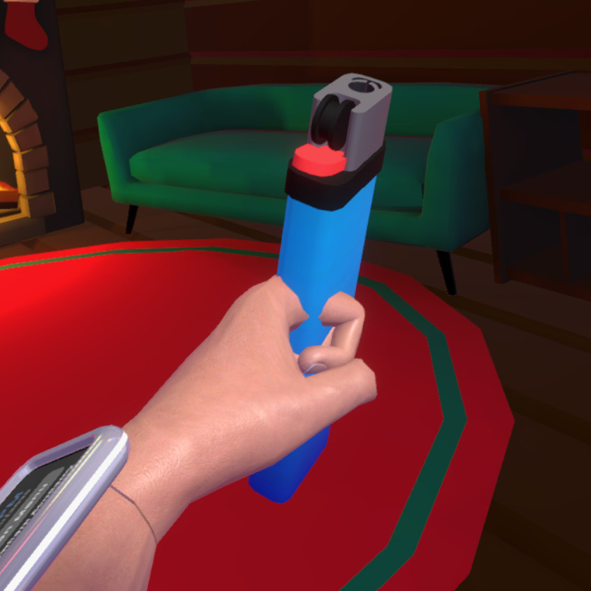 Lighter unlit